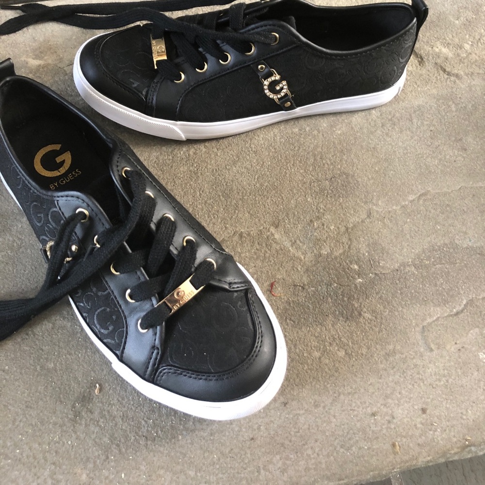 Black sneakers